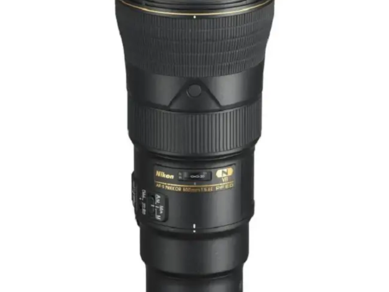 SUCESS SALES Brand New AF-S 500mm f/5.6E PF ED VR Lens Compatible Digital Cameras 4K 8K Video Resolution Feature HD Memory SD